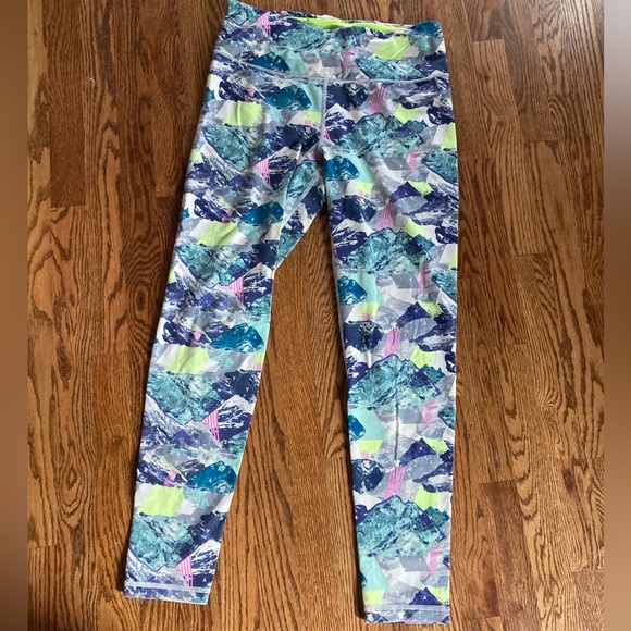 Victoria’s Secret Sport Multicolored Leggings, Sz Large - Picture 2 of 4